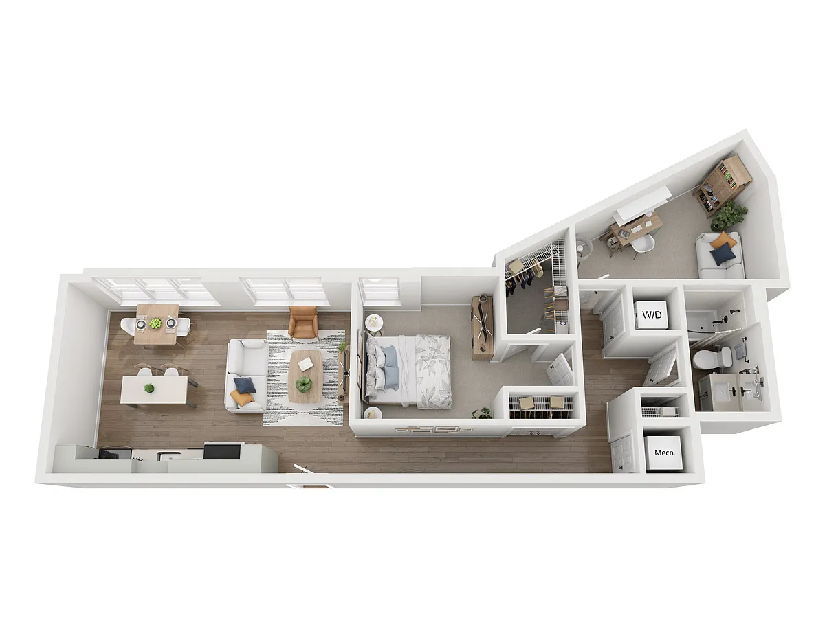 Floor plan A3+Den