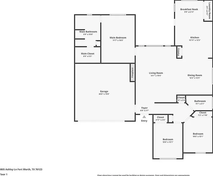 3 bed, 2.0 bath, 1699 sqft, $2,110 — Photo 2