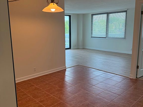 Dining room looking into living room