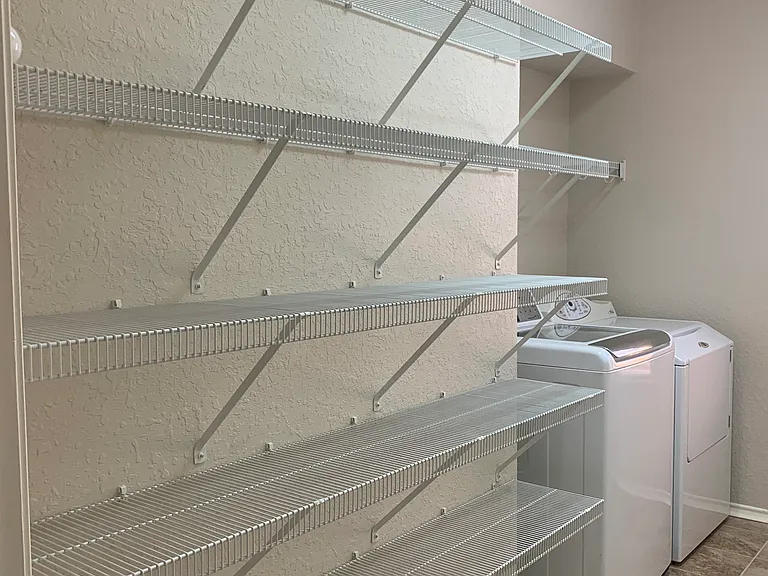 Laundry/Utility Room - shelving