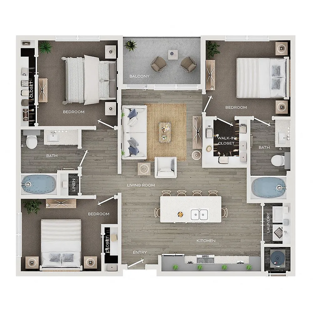 Floor plan D1