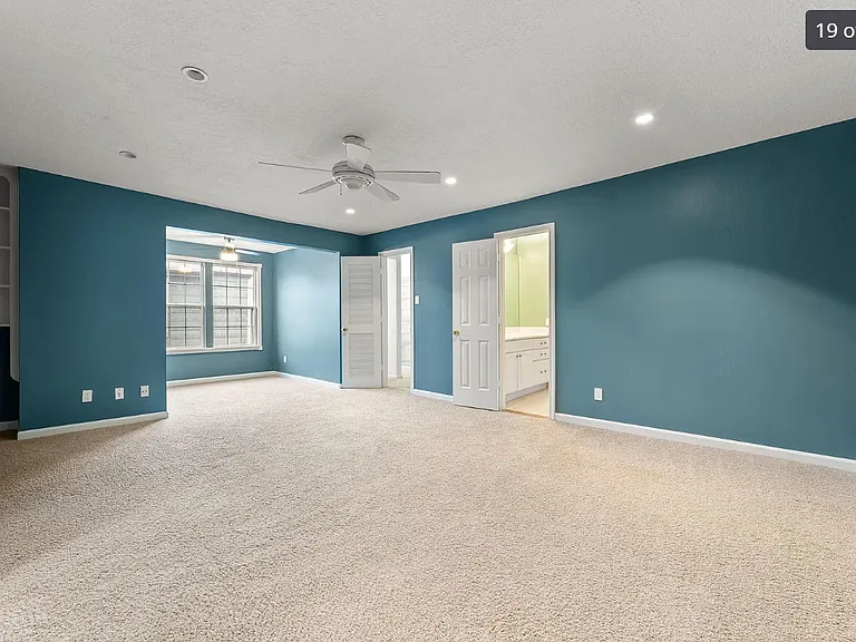 Spacious Primary Bedroom