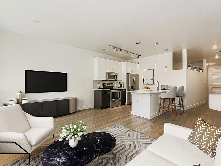 Plan A3: Open kitchen to living room