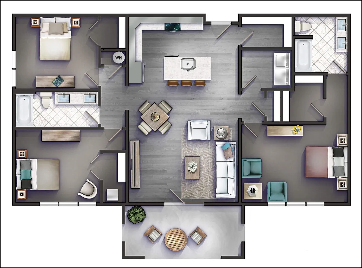 Floor plan C2 PH2