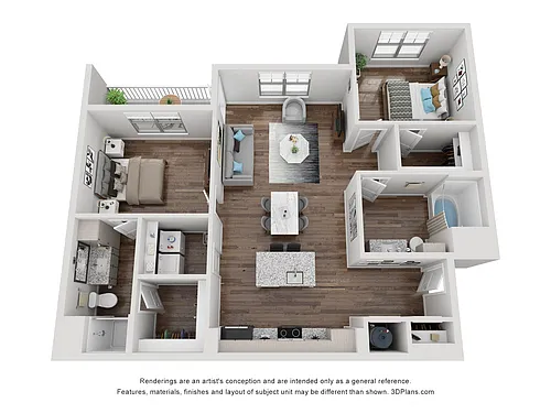 Floor plan Titanium