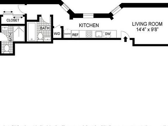2nd image of 313 E 92nd St APT 2E