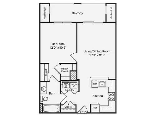 Floor plan A1P