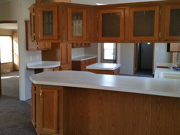 Tons of cabinet space with Island