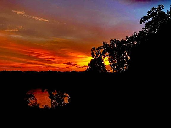 Sunset from future home.