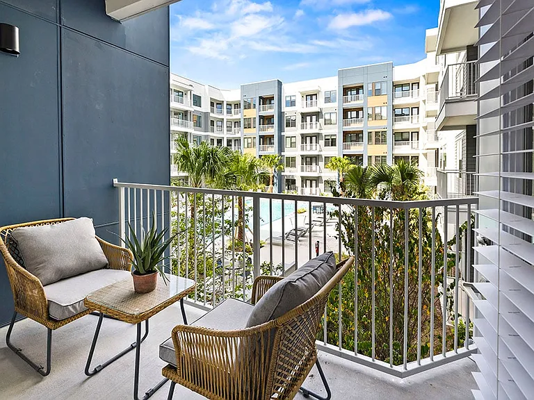 Patio or Balcony |The Station at San Marco| Jacksonville, FL