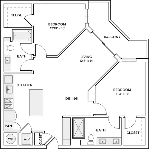Floor plan B08