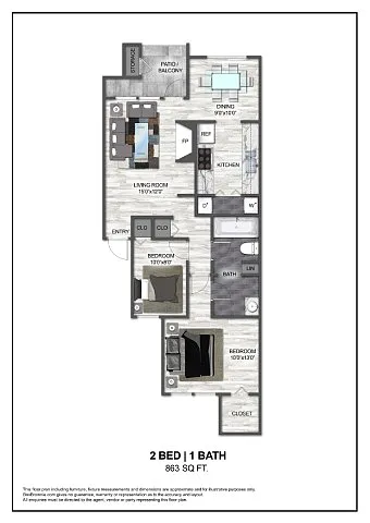 Floor plan B1