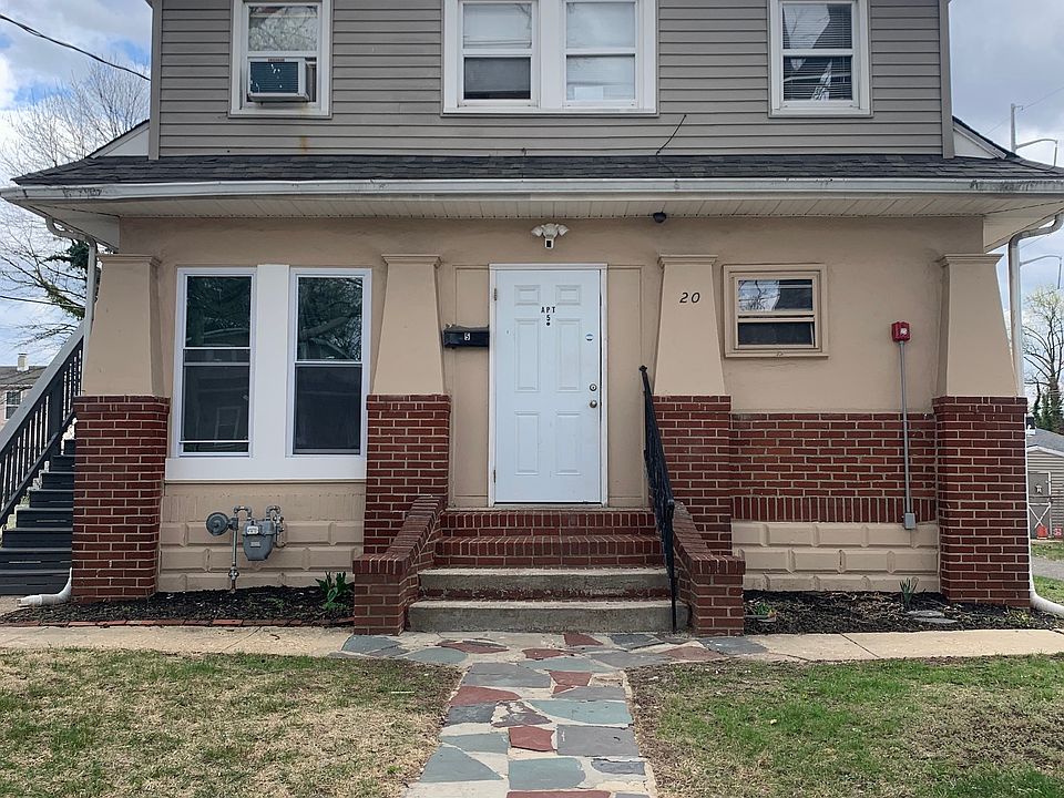 Front exterior - apartment is on 2nd floor