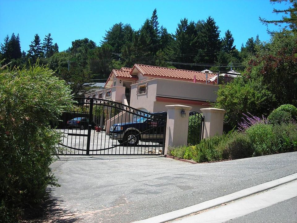 Front view from street