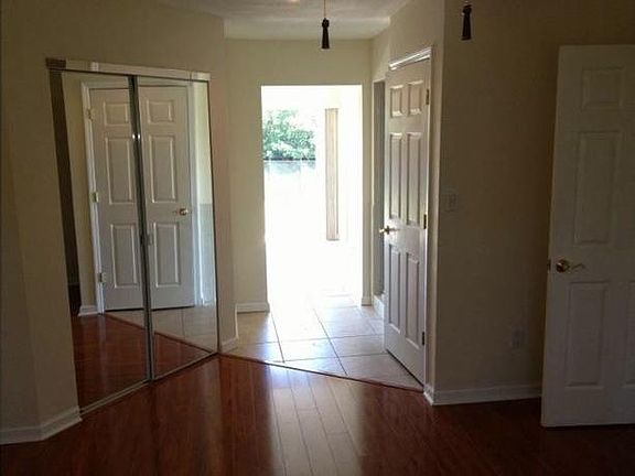 Master bedroom with walk in closet