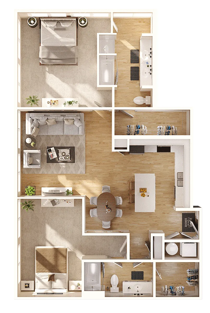 Floor plan B6