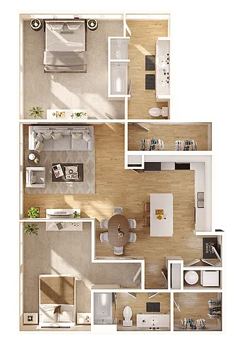 Floor plan B6