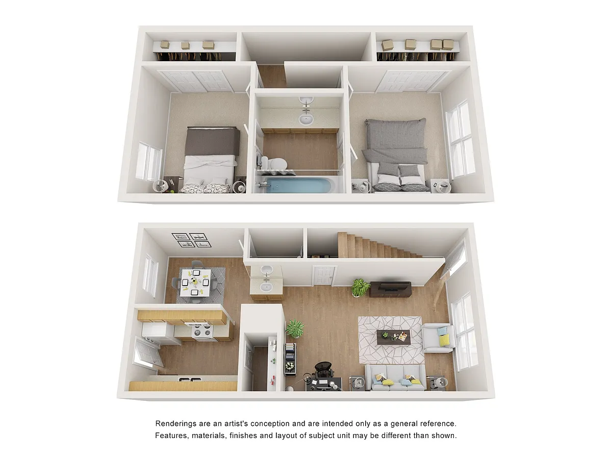Floor plan B3TH