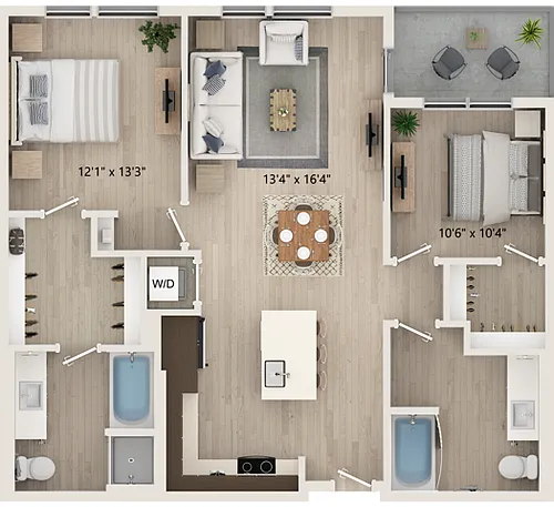 Floor plan B6