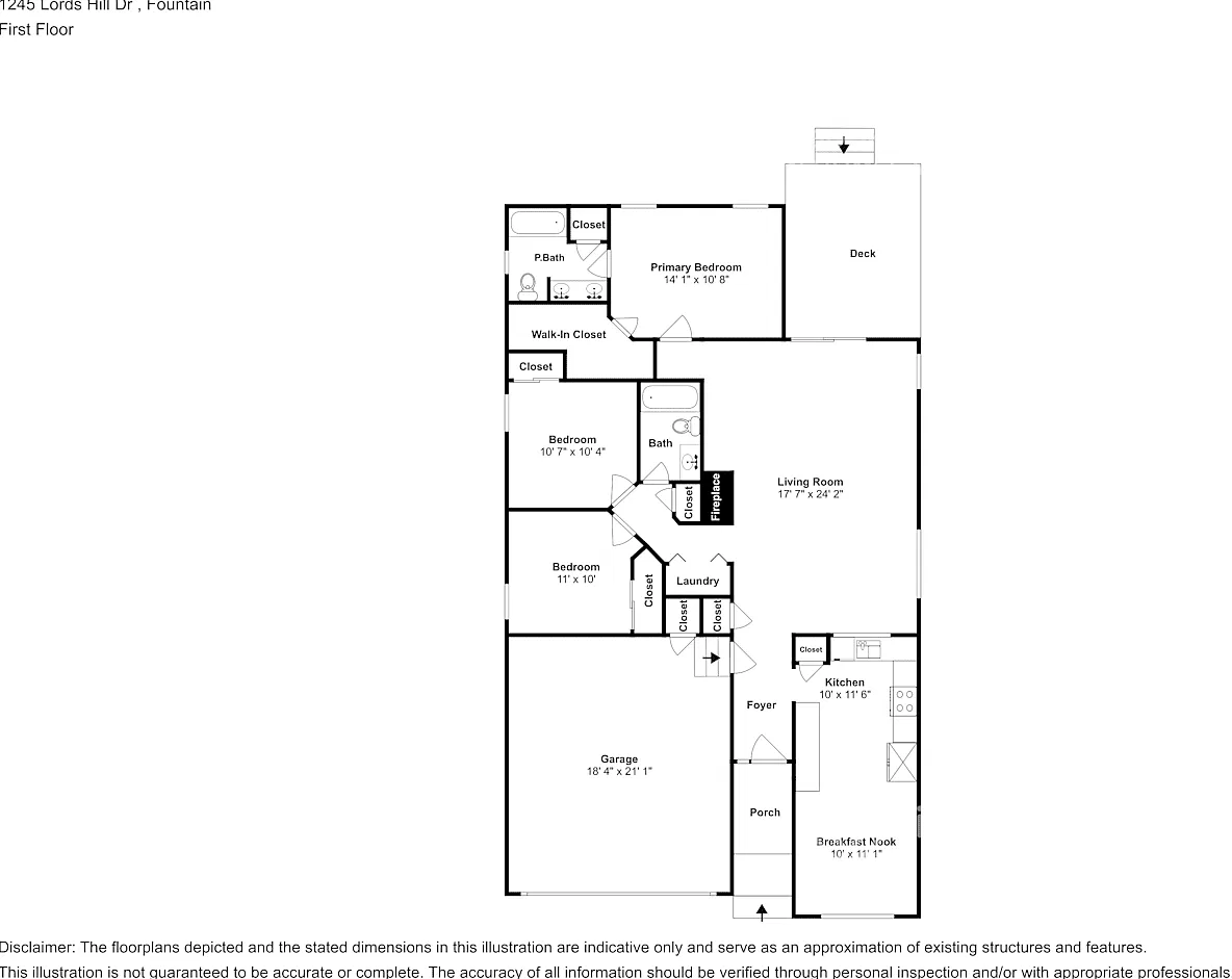 1245 Lords Hill Dr Fountain, CO 80817 — Photo 2