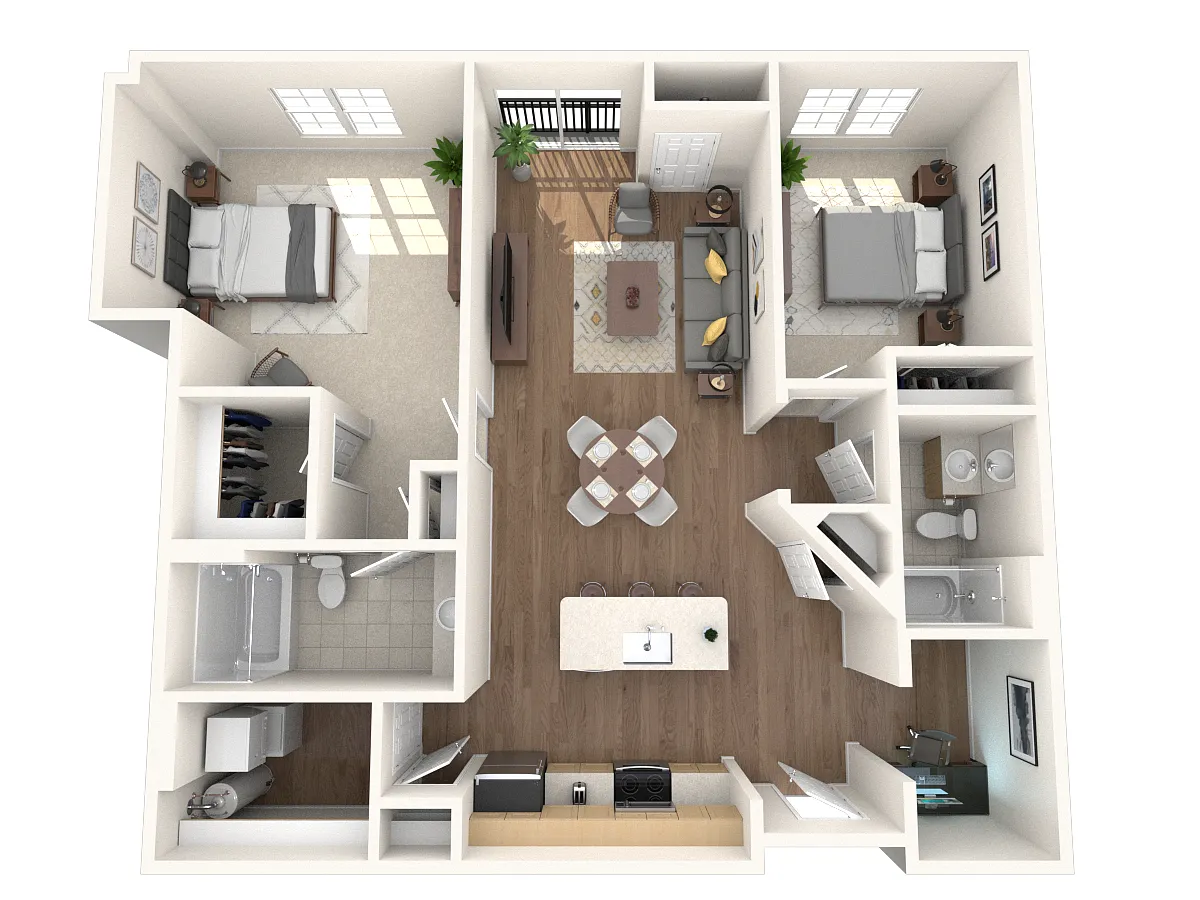 Floor plan B11-E