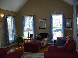 Spacious family room