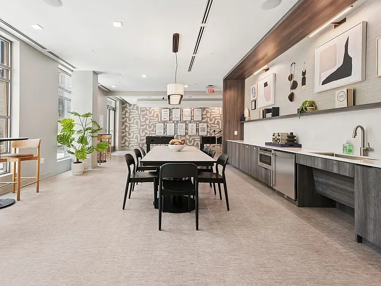 Lounge with kitchenette