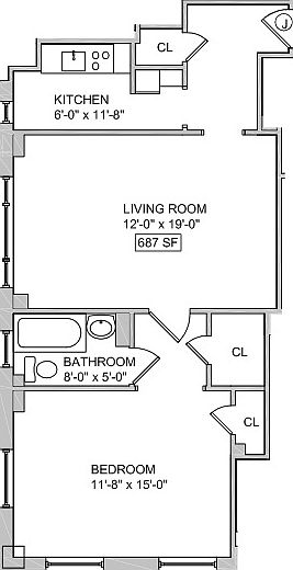 1st image of 95 Christopher St APT 6J