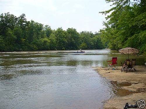 Rock shoals on the water!