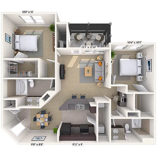Floor plan 22B
