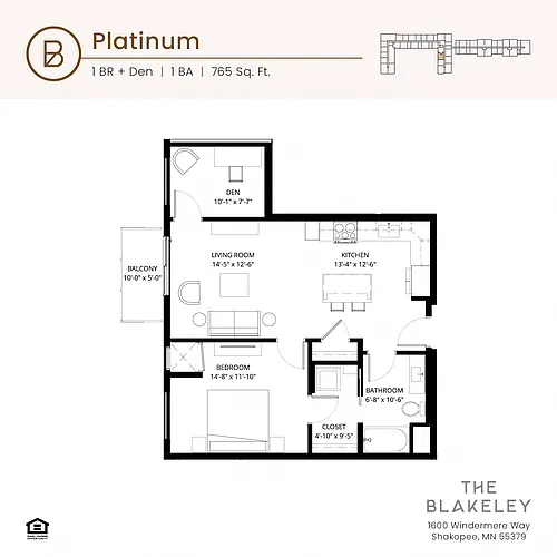 Floor plan Platinum