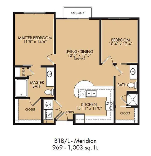 Floor plan B1