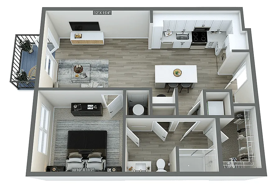 Floor plan Blackshear