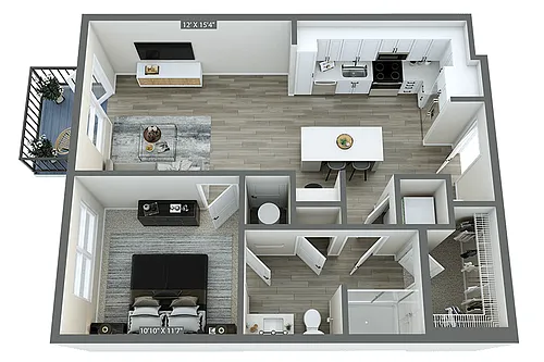 Floor plan Blackshear