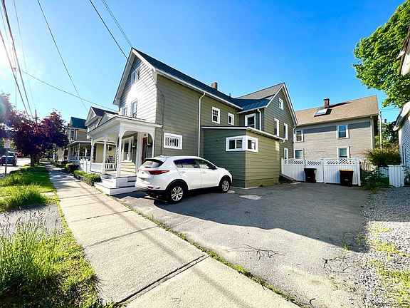 private parking space on the right side of the house. Fenced back yard.