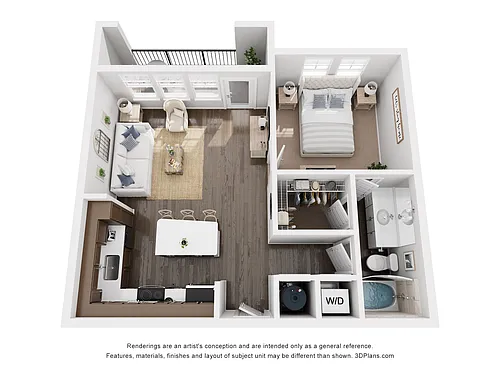 Floor plan The Sophisticated
