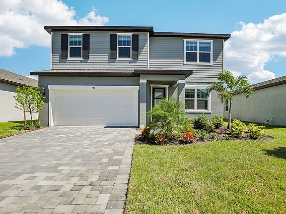 The Prato Floorplan Exterior at 442 Sun Chaser Dr.