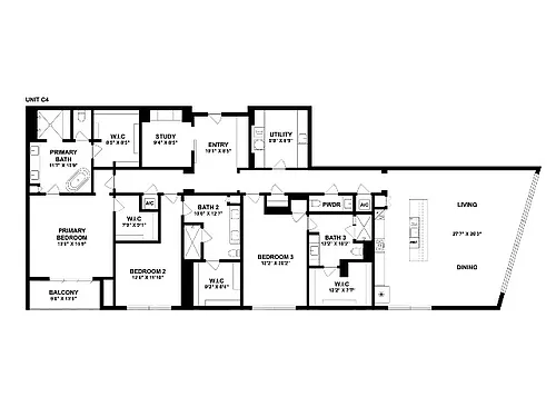 Floor plan C4A
