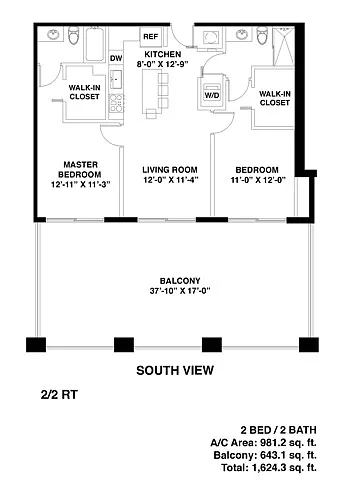 Floor plan Model BRT