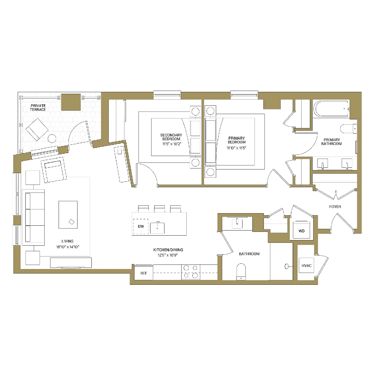 Floor plan B4B
