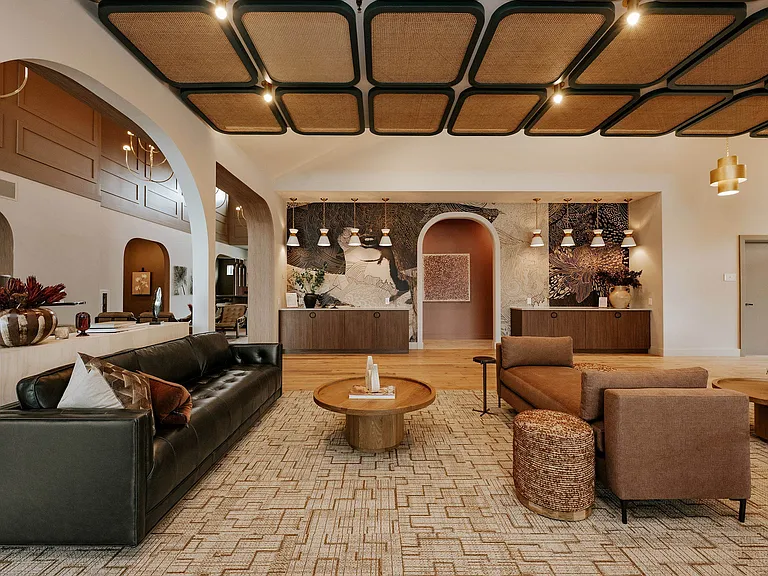 Expansive Clubhouse at Archer Eastfield Station Apartments