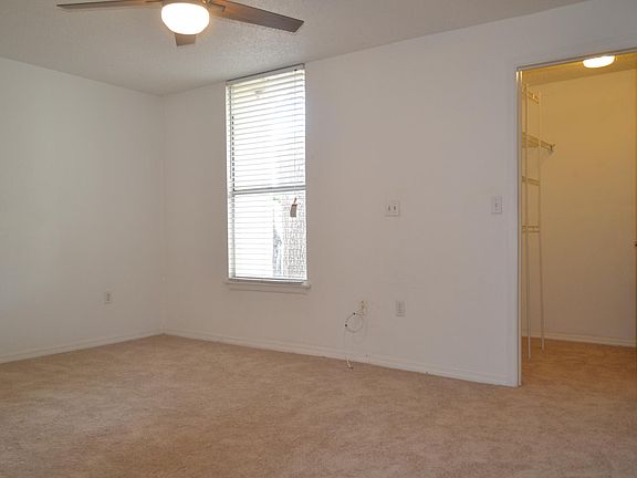 Master bedroom with walk-in closet.