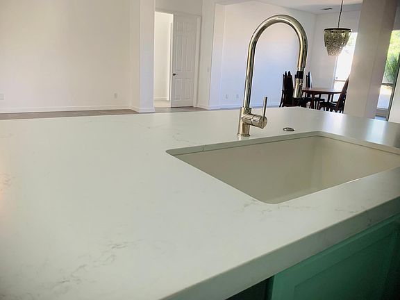 Completely renovated kitchen with high-end fixtures.