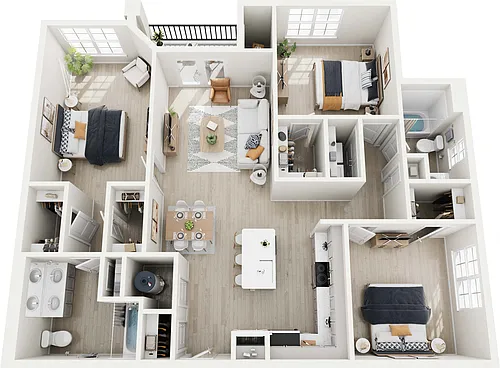 Floor plan The Village