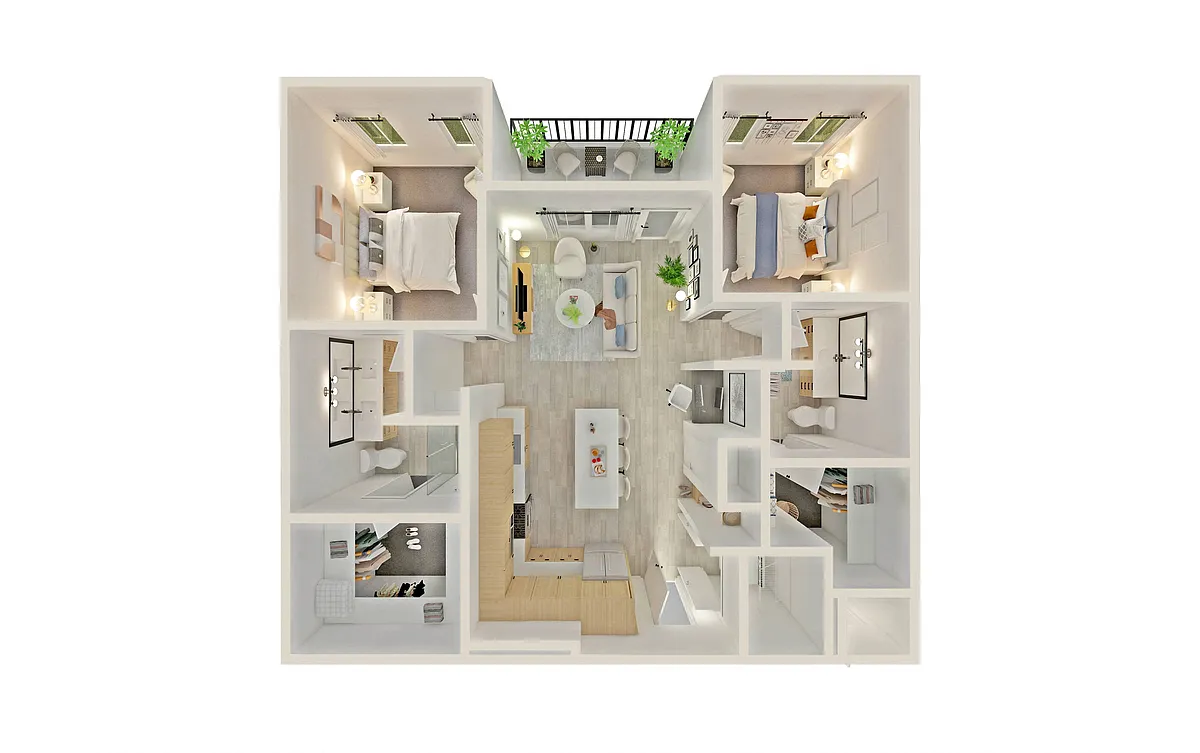 Floor plan B3