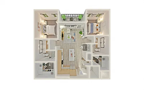 Floor plan B3