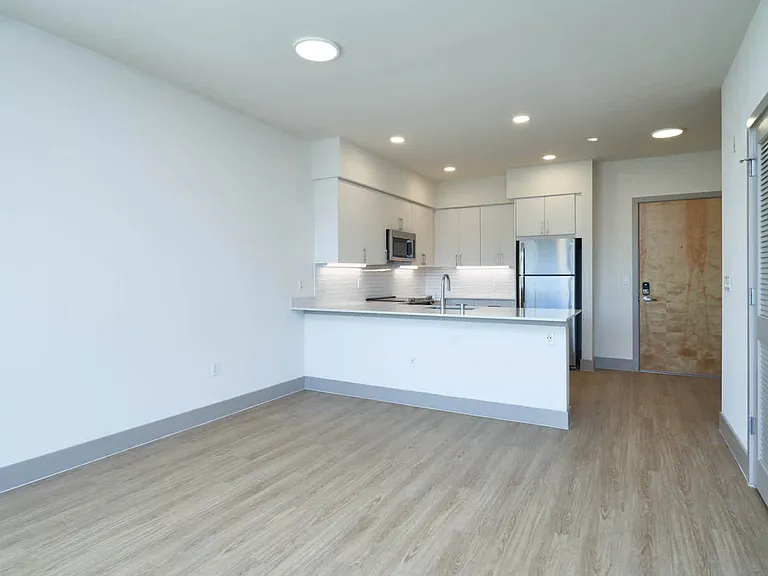 Living Room with Hard Surface Flooring
