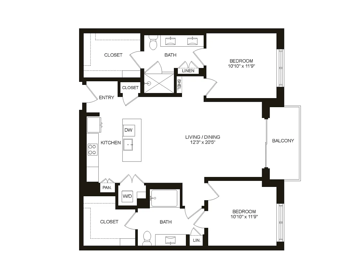 Floor plan B2