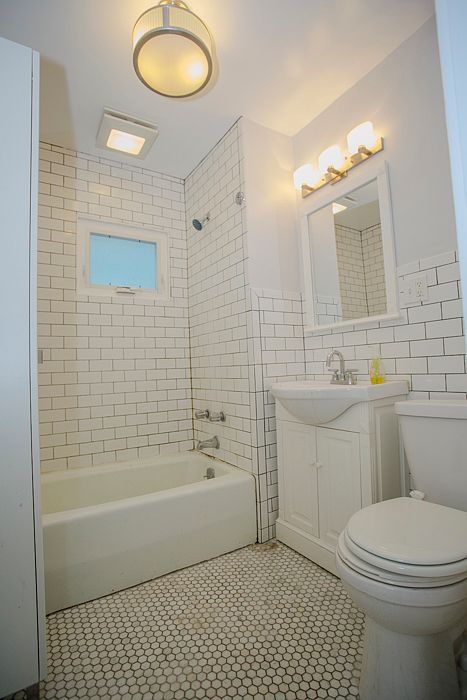 tiled bathroom