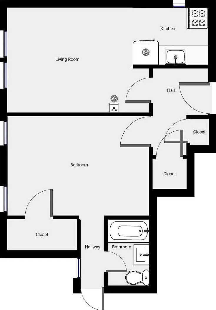 1 bed, 525 sqft, $1,650 — Photo 2